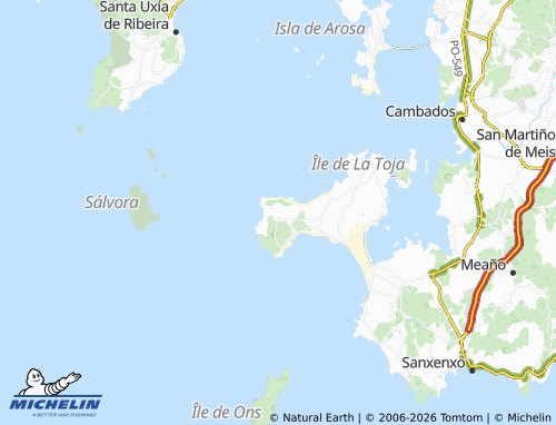 MICHELIN-Landkarte O Outeiro - ViaMichelin