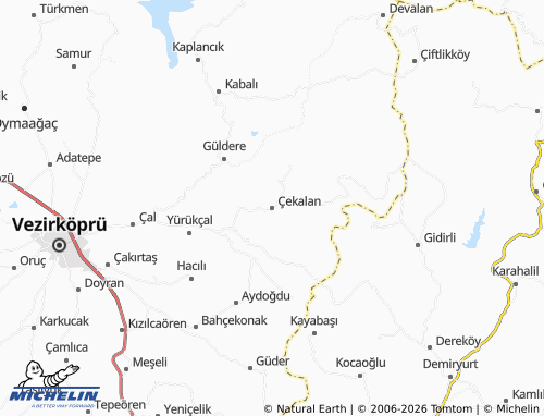 MICHELIN Çekalan map - ViaMichelin