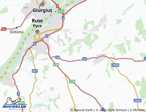 MICHELIN-Landkarte kv. Obraztsov chiflik - ViaMichelin