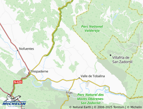 MICHELIN Santa Coloma map - ViaMichelin