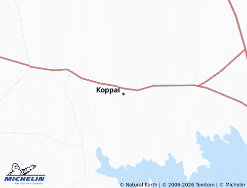 Carte MICHELIN Koppal - ViaMichelin