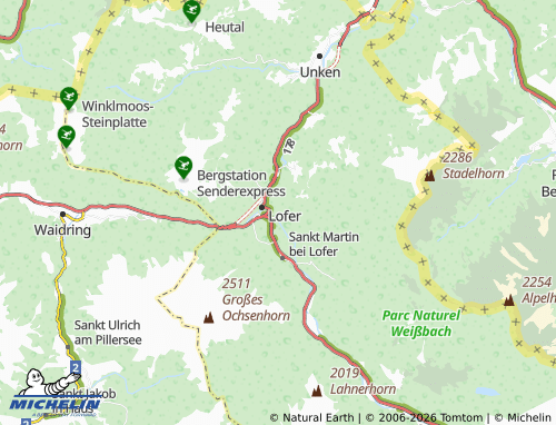 Mapa MICHELIN Scheffsnoth - ViaMichelin