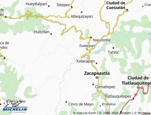 Mapa MICHELIN Huahuaxtla - ViaMichelin