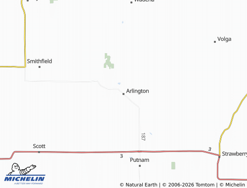 Carte MICHELIN Arlington - ViaMichelin
