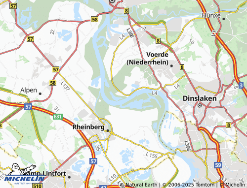 MICHELIN Mehrum map - ViaMichelin