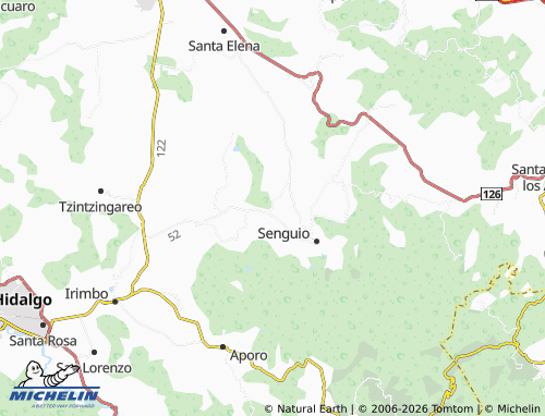 Mapa MICHELIN Los Sauces - ViaMichelin