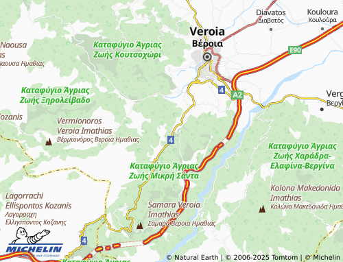Carte MICHELIN Georgiani - ViaMichelin