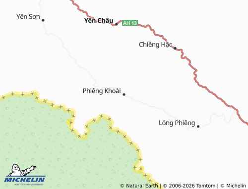 Mappa MICHELIN Phiêng Khoài - ViaMichelin