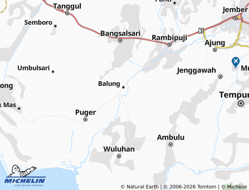 MICHELIN Balung Lor map - ViaMichelin