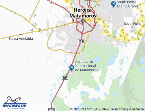 MICHELIN-Landkarte Lomas del Real - ViaMichelin