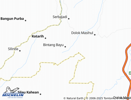 MICHELIN Pegajahan Kahan map - ViaMichelin