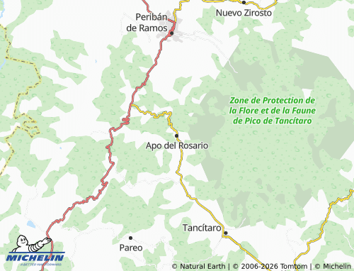 Mapa MICHELIN Apo del Rosario - ViaMichelin