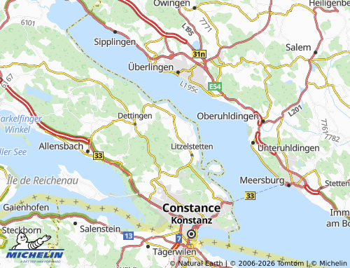 MICHELIN Oberdorf map - ViaMichelin