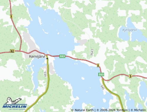MICHELIN-Landkarte Sipovaara - ViaMichelin