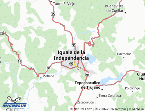 Mappa MICHELIN 25 de Agosto - ViaMichelin