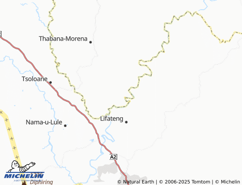 MICHELIN Ha Thakhalle map - ViaMichelin
