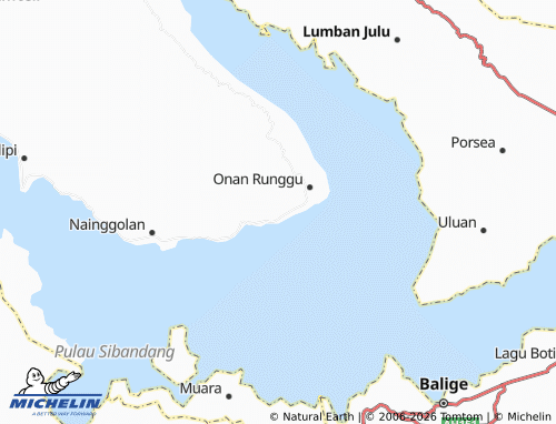 MICHELIN Pakpahan map - ViaMichelin