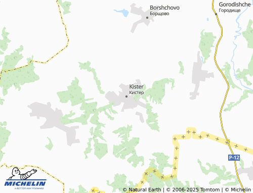 MICHELIN Kister map - ViaMichelin