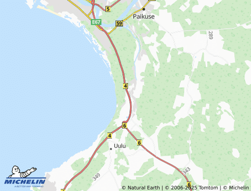 MICHELIN Reiu map - ViaMichelin
