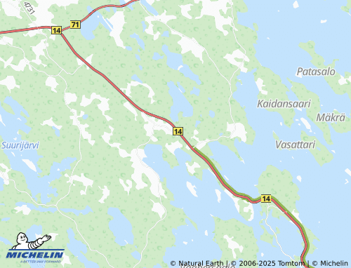 MICHELIN Kulennoinen map - ViaMichelin
