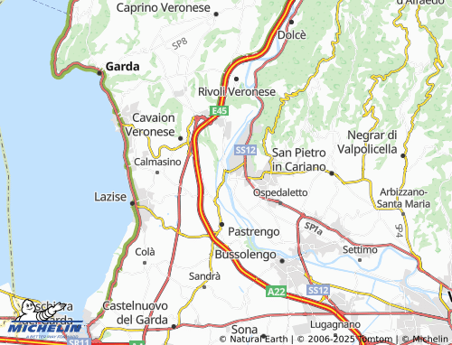 MICHELIN Sega map - ViaMichelin
