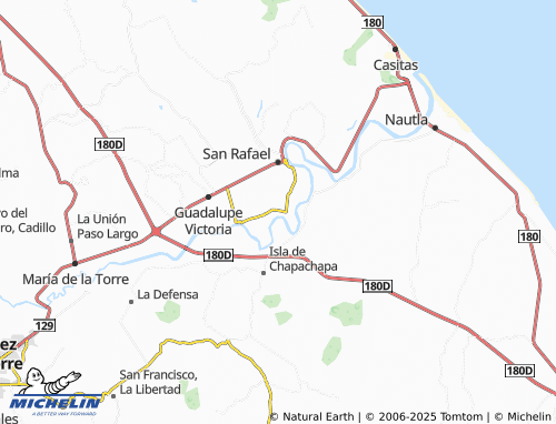 Mappa MICHELIN Paso de Telaya - ViaMichelin