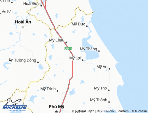 MICHELIN Bình Dương map - ViaMichelin