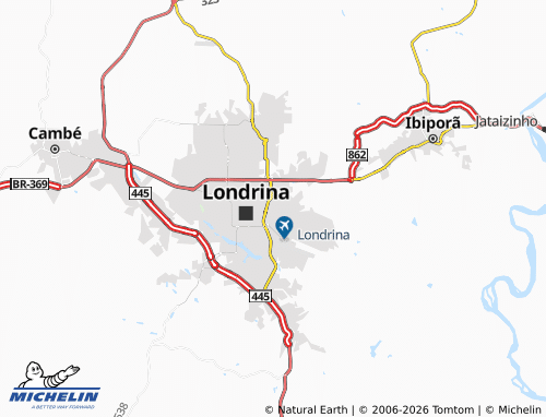 Mappa MICHELIN Fraternidade - ViaMichelin