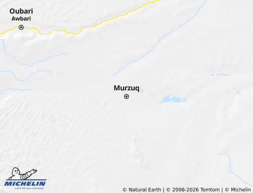 Kaart MICHELIN Murzuq - ViaMichelin