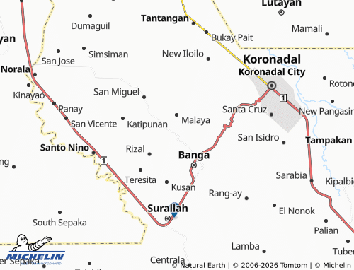 MICHELIN Barrio 2 map - ViaMichelin