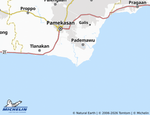MICHELIN Majungan map - ViaMichelin
