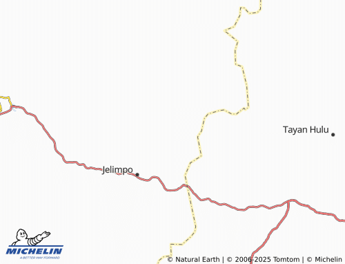 MICHELIN Mandor Kiru map - ViaMichelin