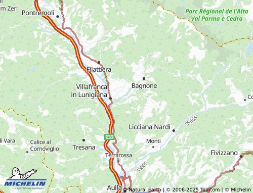 Mapa MICHELIN Virgoletta - ViaMichelin