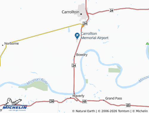 Mappa MICHELIN Bowdry - ViaMichelin