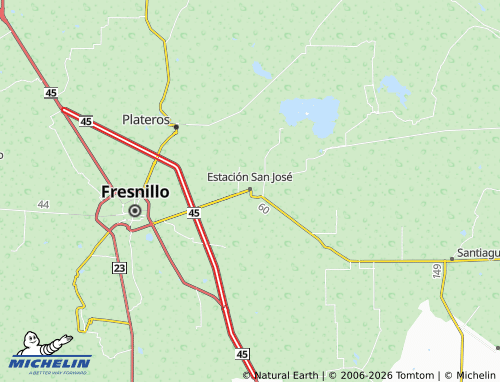 Mappa MICHELIN Estación Fresnillo - ViaMichelin