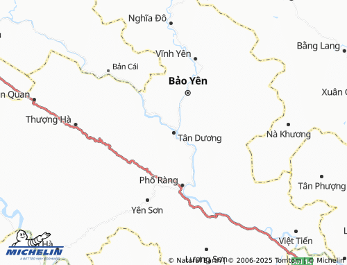 MICHELIN Tân Dương map - ViaMichelin