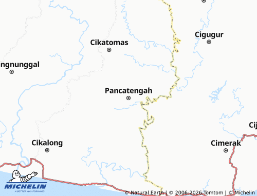 MICHELIN-Landkarte Pancatengah - ViaMichelin