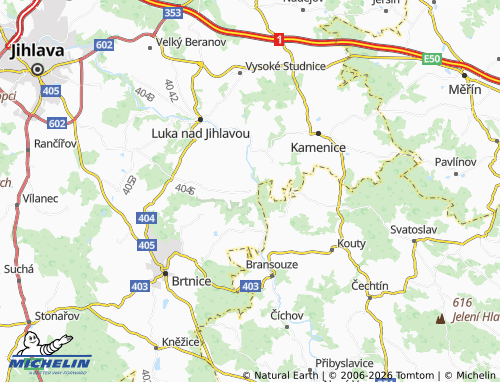 Mappa MICHELIN Přímělkov - ViaMichelin