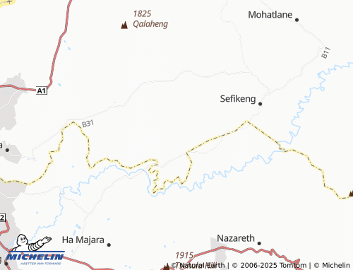MICHELIN Thupa-Kuba map - ViaMichelin