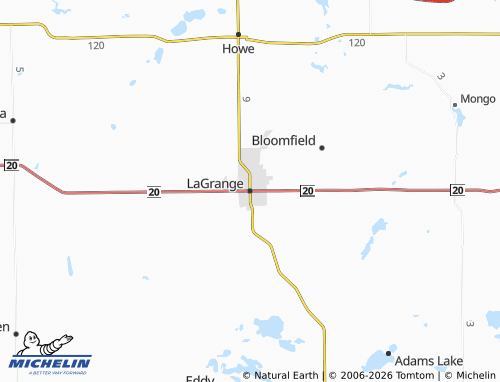 Mapa MICHELIN LaGrange - ViaMichelin