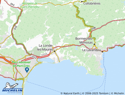 MICHELIN Trapouno map - ViaMichelin