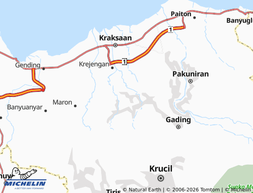 Mapa MICHELIN Mojolegi - ViaMichelin