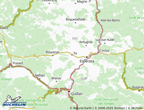 MICHELIN Fa map - ViaMichelin