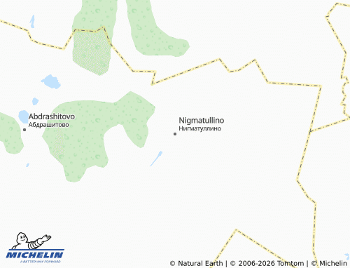 MICHELIN-Landkarte Nigmatullino - ViaMichelin
