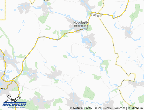 Mappa MICHELIN Bystryk - ViaMichelin