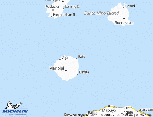 MICHELIN Bato map - ViaMichelin