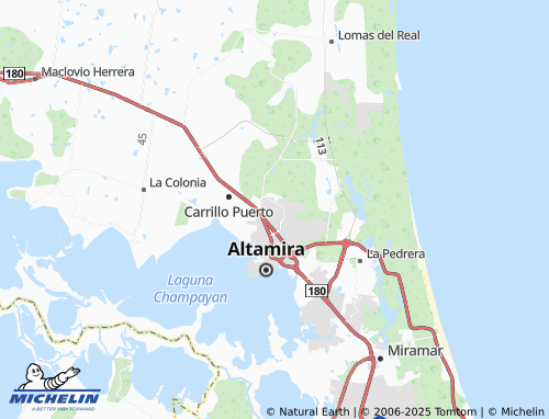 MICHELIN 20 de Noviembre map - ViaMichelin
