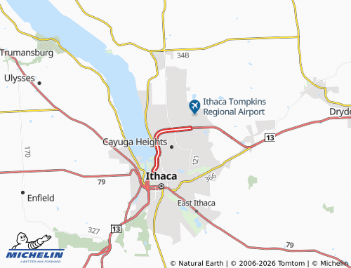 Mappa MICHELIN Lansing - ViaMichelin