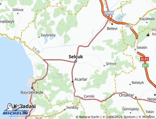 Mappa MICHELIN Zafer - ViaMichelin