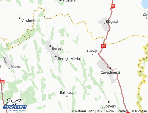 MICHELIN Slivna map - ViaMichelin